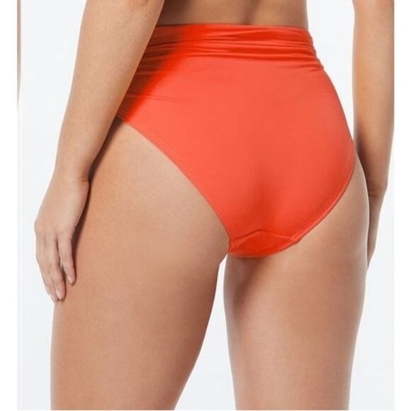 Vince Camuto Sanremo Solids  High Waisted Bikini Swim Bottom - Picture 5 of 5